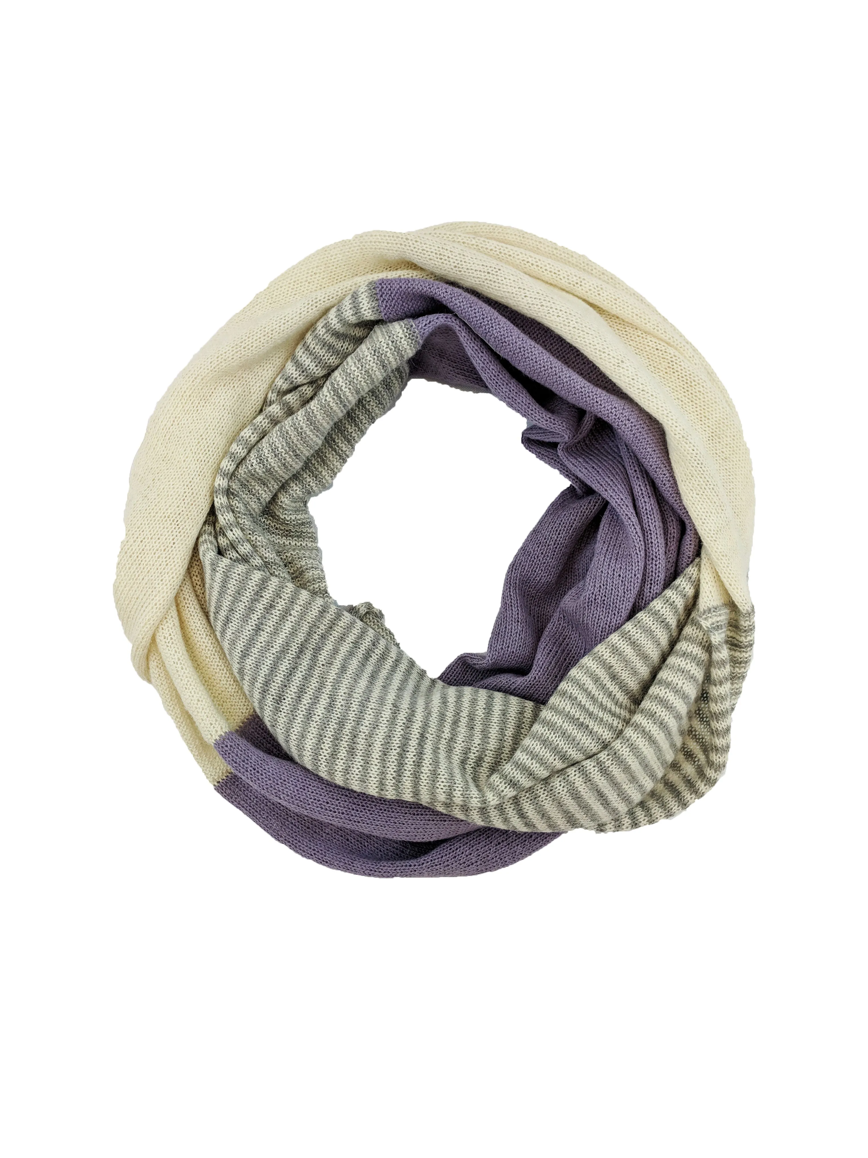 Alpaca Infinity Scarf "Combo S08"
