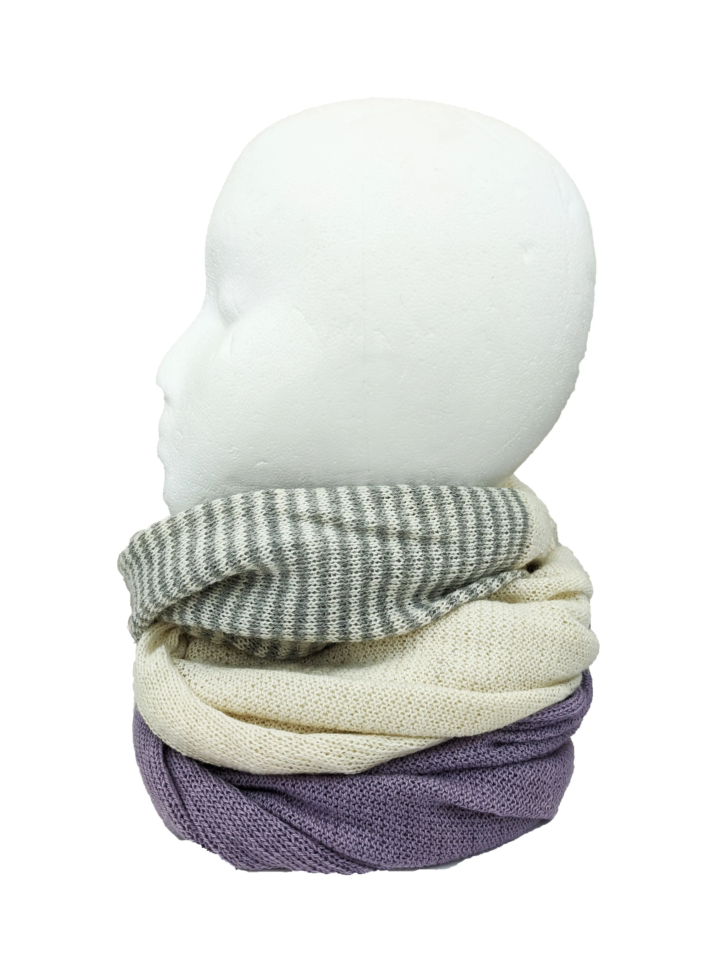 Alpaca Infinity Scarf "Combo S08"