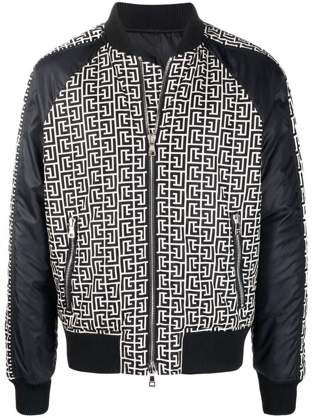 BALMAIN Monogram Bomber Jacket