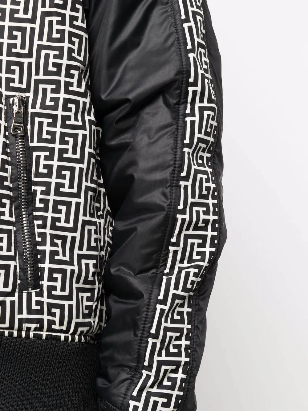 BALMAIN Monogram Bomber Jacket