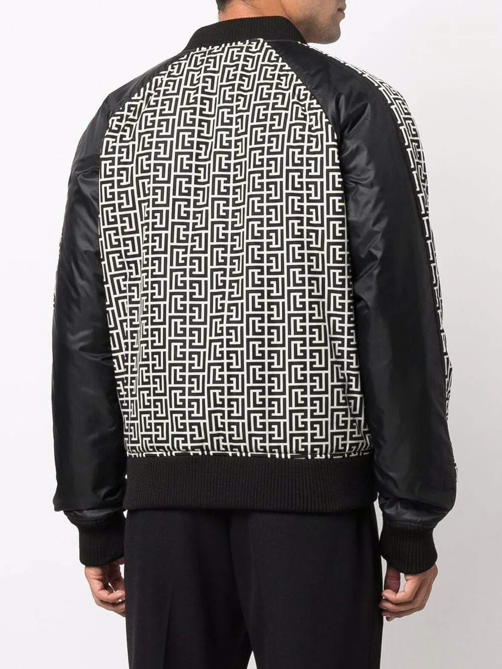 BALMAIN Monogram Bomber Jacket