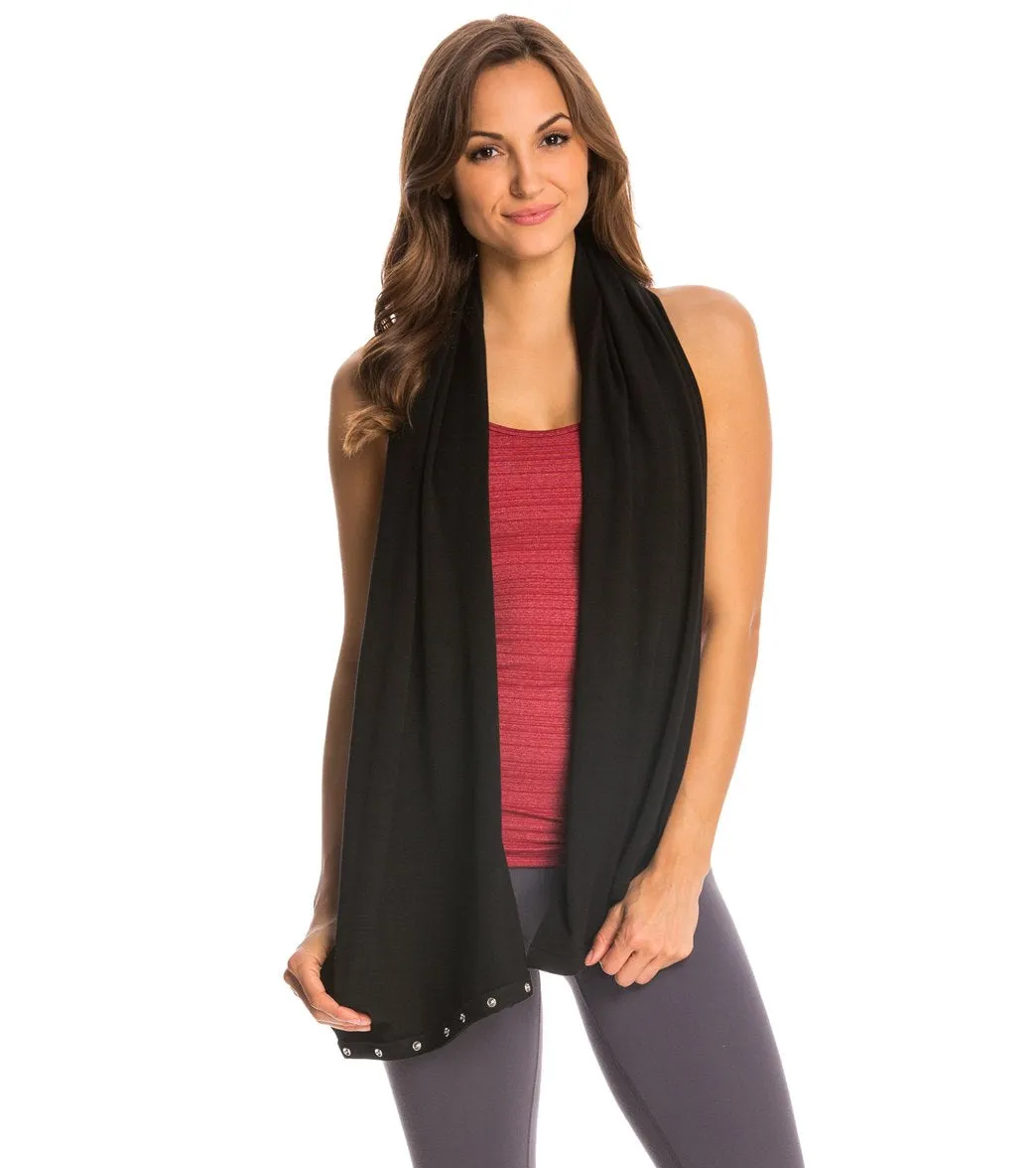 Beyond Yoga Modal Baby Terry Snap Yoga Scarf