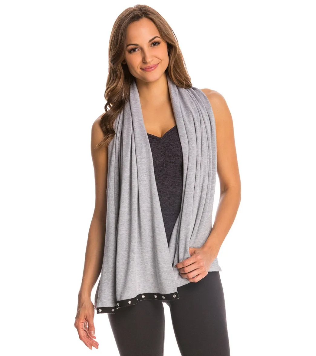 Beyond Yoga Modal Baby Terry Snap Yoga Scarf