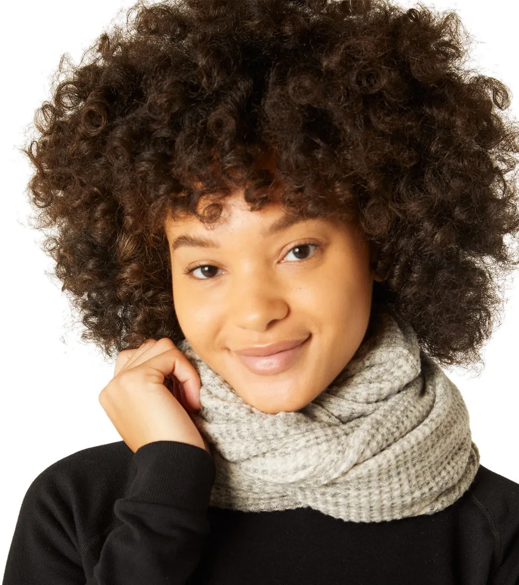Beyond Yoga Waffle Knit Long Infinity Scarf