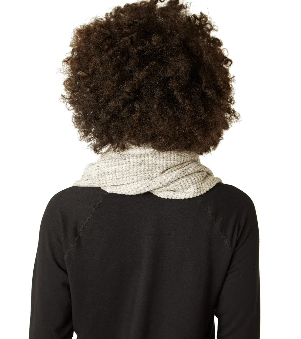 Beyond Yoga Waffle Knit Long Infinity Scarf
