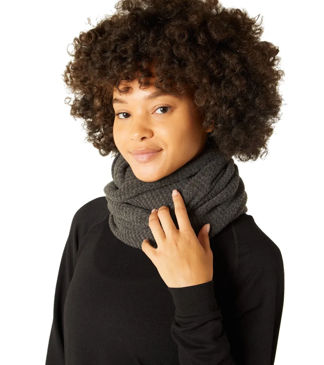 Beyond Yoga Waffle Knit Long Infinity Scarf