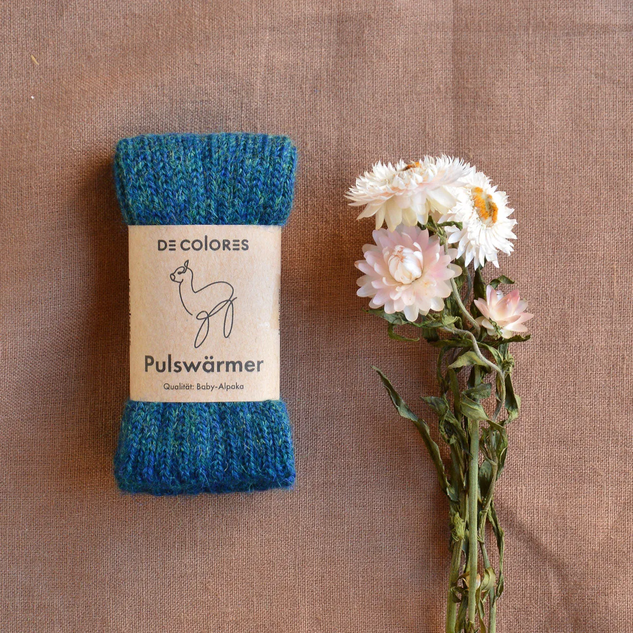 Brioche Rib Knit Armwarmers - 100% Baby Alpaca (Kids-Adults)