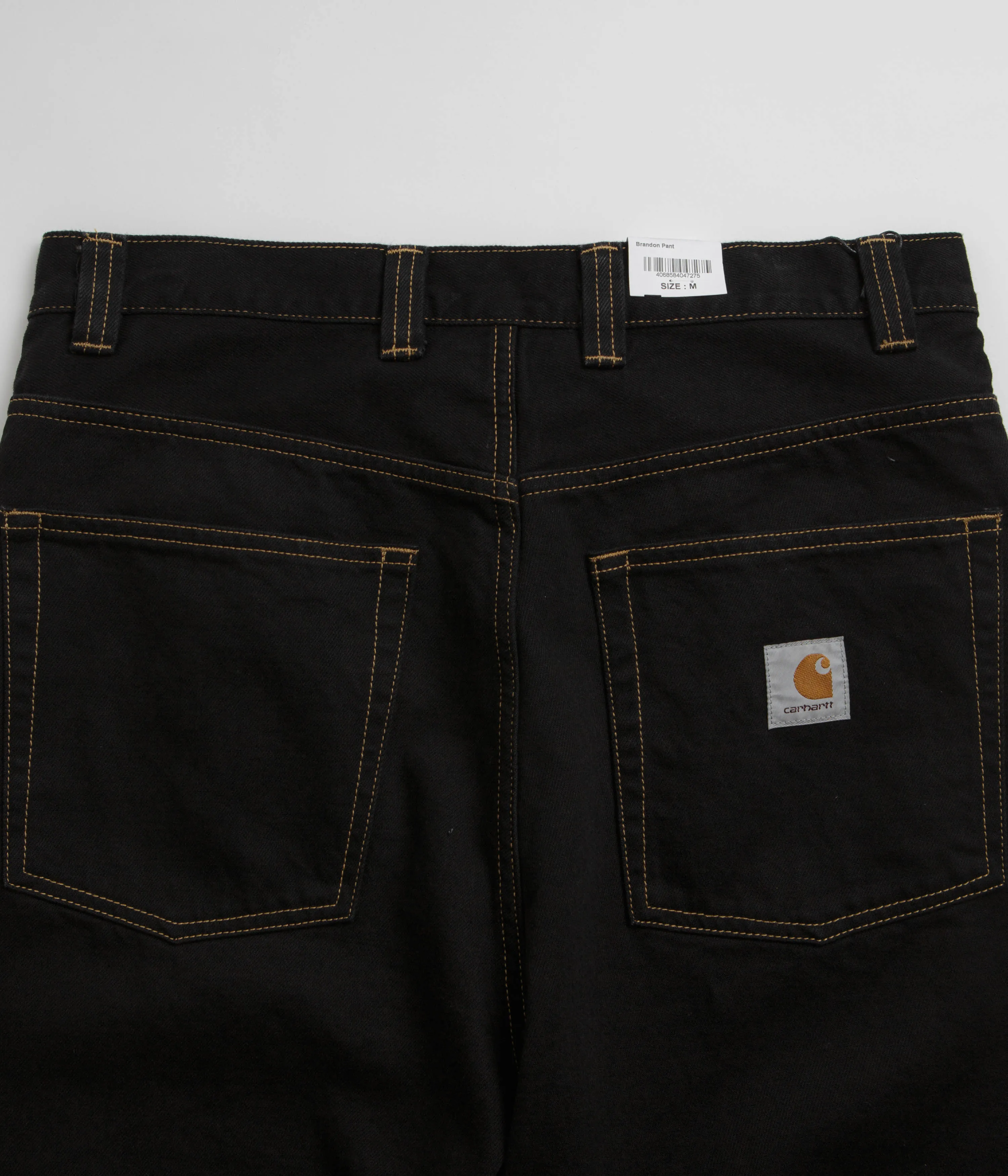 Carhartt Brandon Denim Pants - Black Rinsed