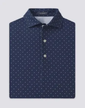 Egan Performance Polo - Admiral/Fir
