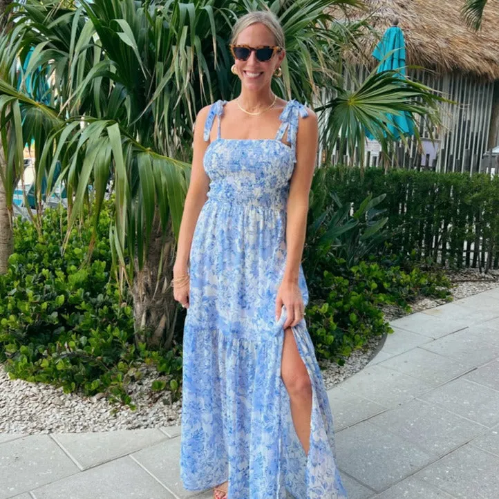 French Countryside Maxi Dress