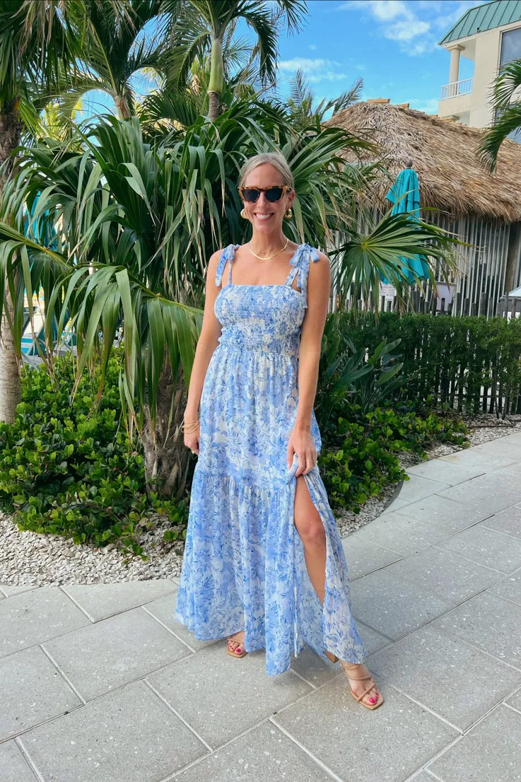 French Countryside Maxi Dress