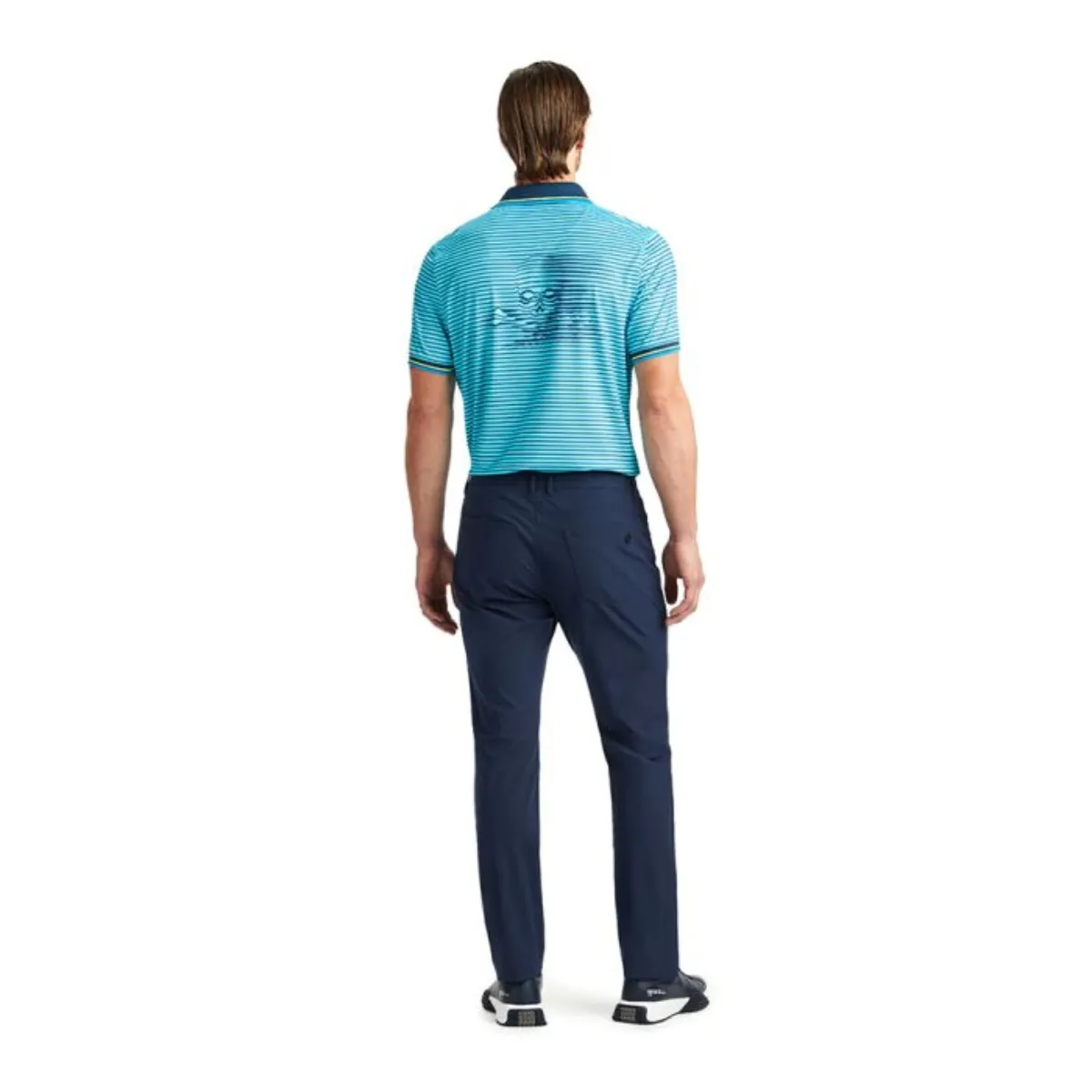 G/FORE Men’s Skull & Tees 3D Golf polo T-Shirt-Storm