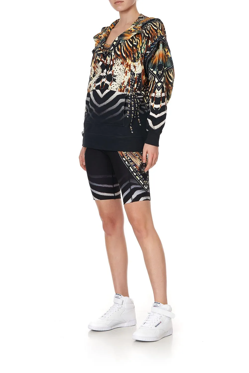 HOODIE WITH FRONT OPENING LOST PARADISE