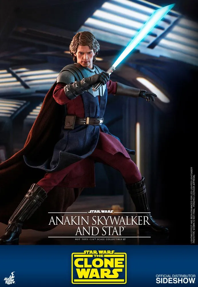 Hot Toys TV Masterpiece 1/6 Scale Figure - Anakin Skywalker & STAP (The Clone Wars)