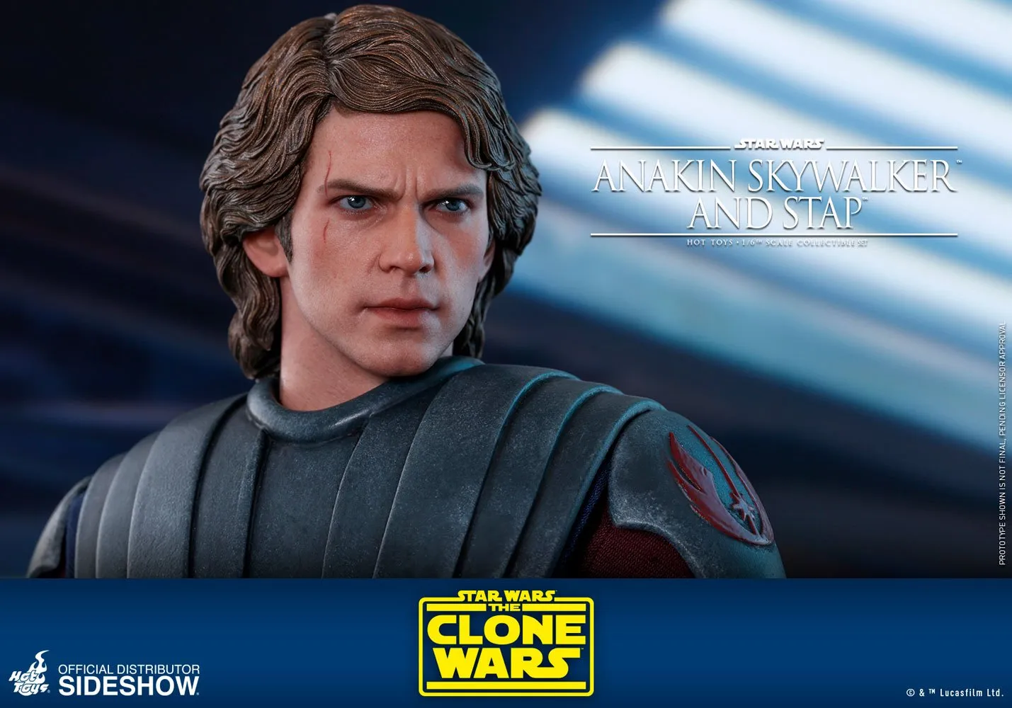 Hot Toys TV Masterpiece 1/6 Scale Figure - Anakin Skywalker & STAP (The Clone Wars)