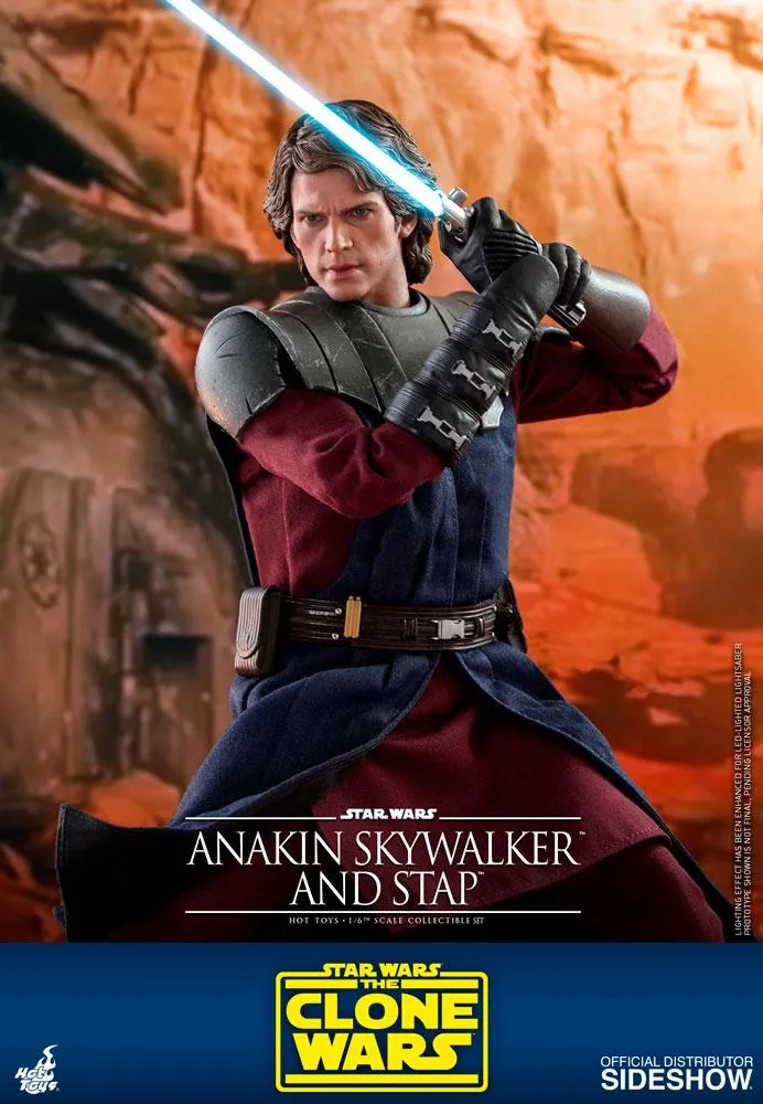 Hot Toys TV Masterpiece 1/6 Scale Figure - Anakin Skywalker & STAP (The Clone Wars)