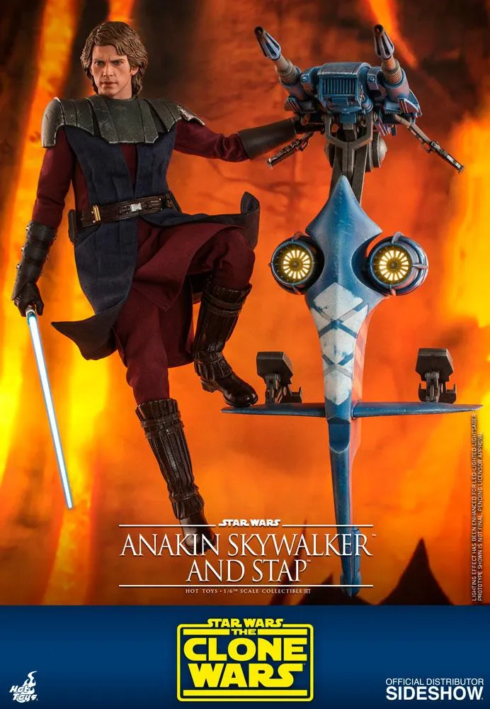 Hot Toys TV Masterpiece 1/6 Scale Figure - Anakin Skywalker & STAP (The Clone Wars)