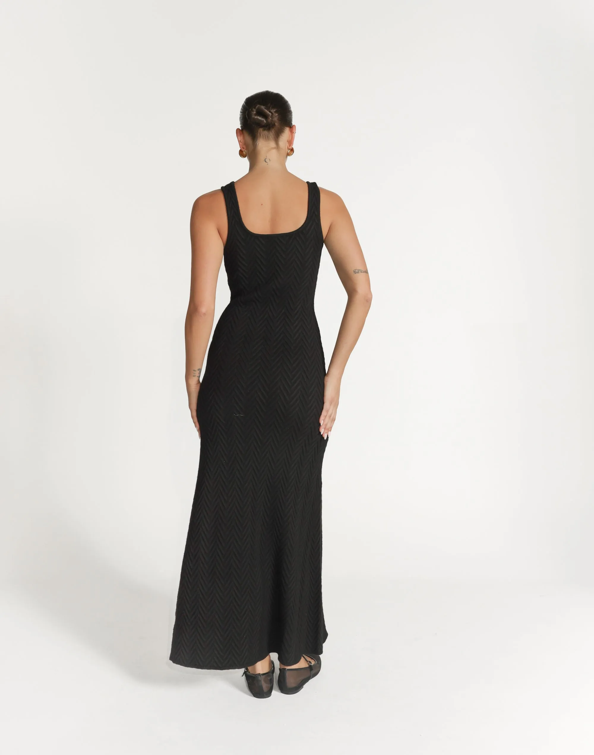 Jacqueline Maxi Dress (Black)