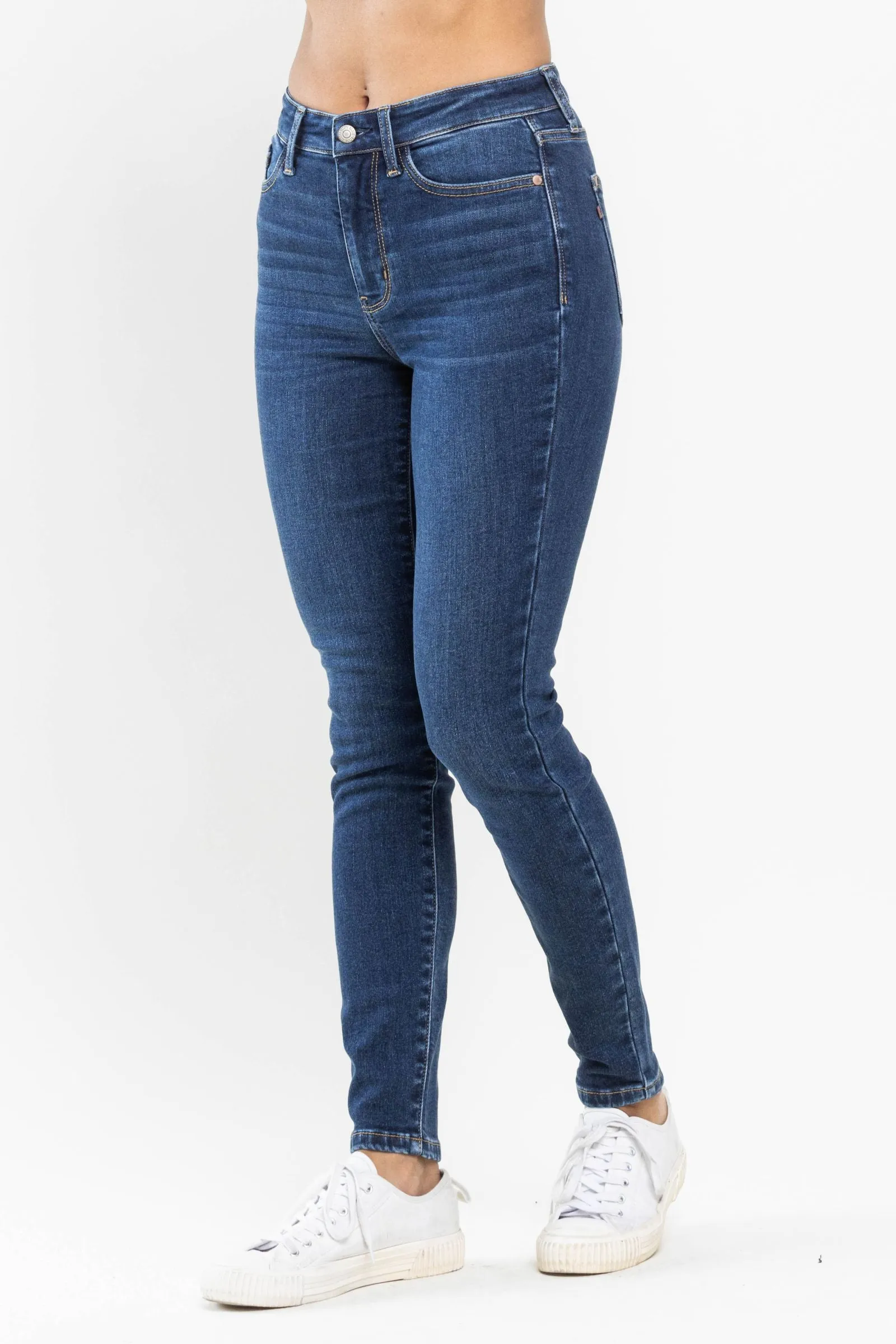 Judy Blue High Waist Thermal Skinny Denim Jeans 82585
