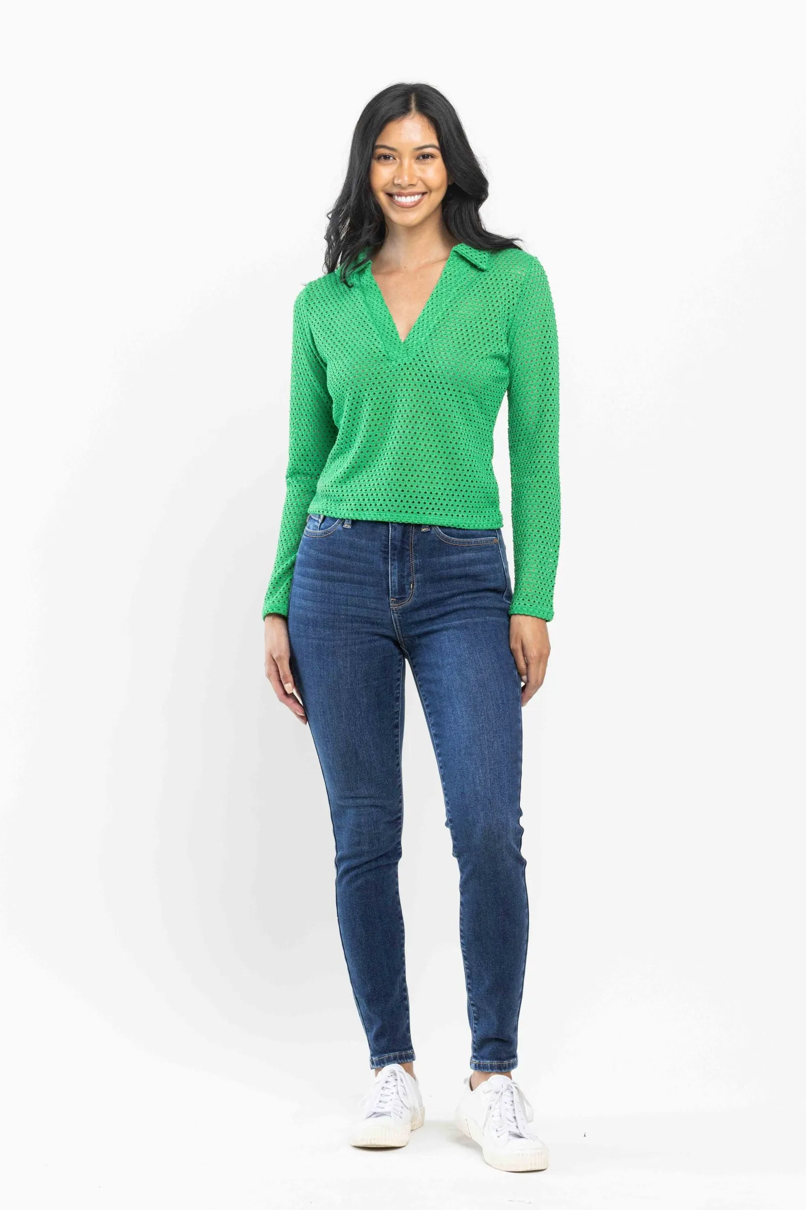 Judy Blue High Waist Thermal Skinny Denim Jeans 82585