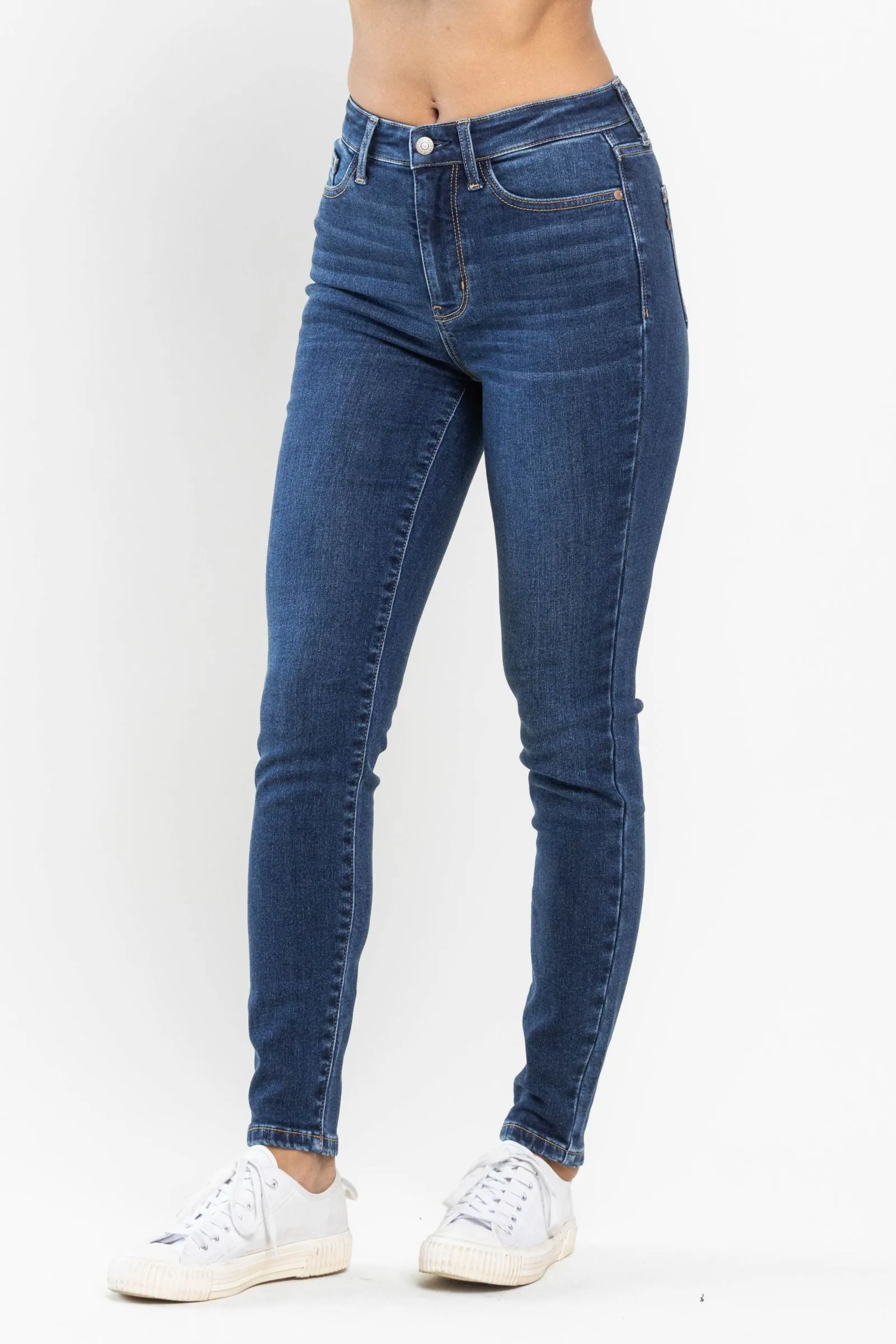 Judy Blue High Waist Thermal Skinny Denim Jeans 82585