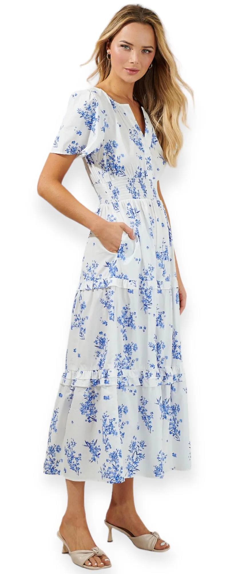 Lily White Maxi Dress