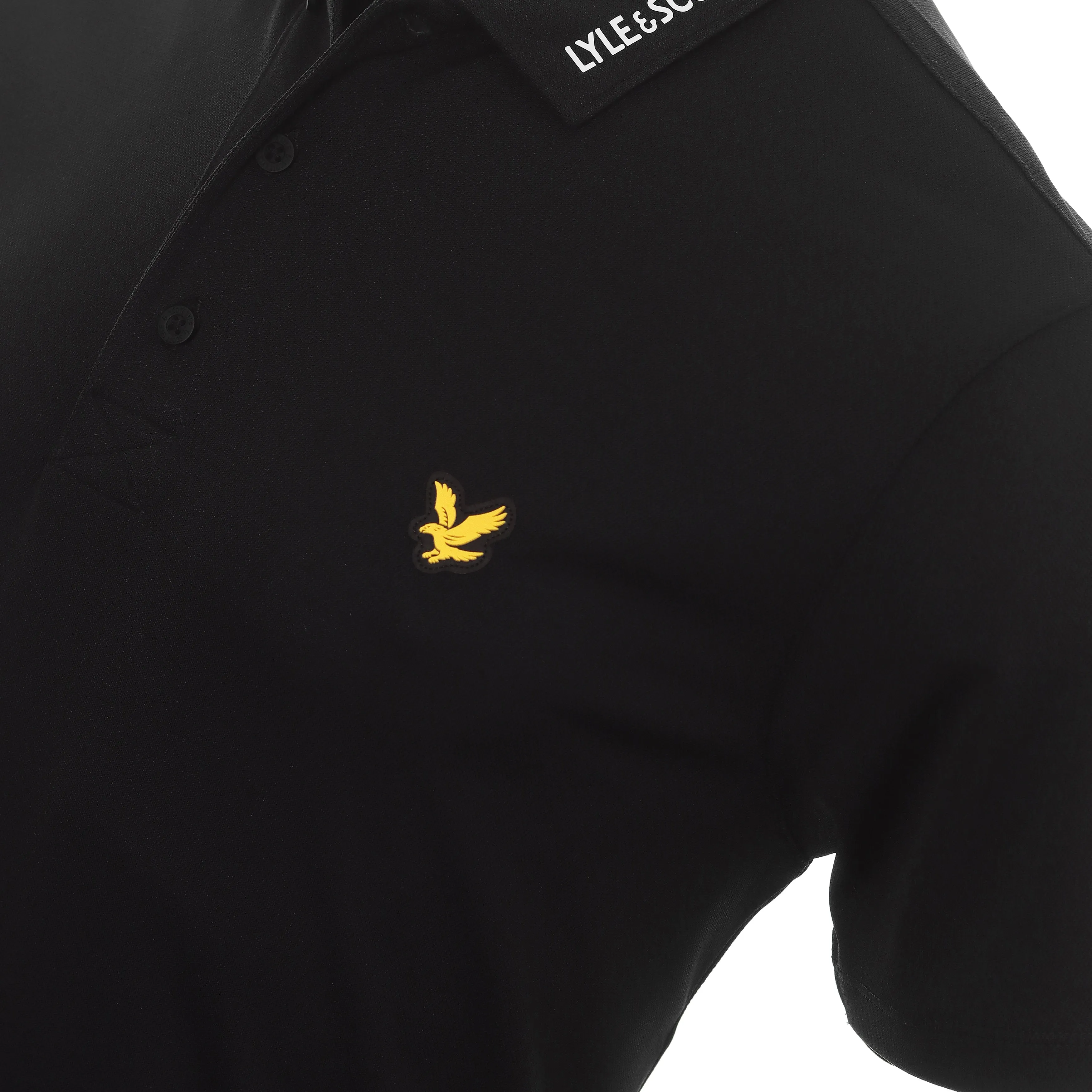 Lyle & Scott Golf Tech Collar Logo Shirt