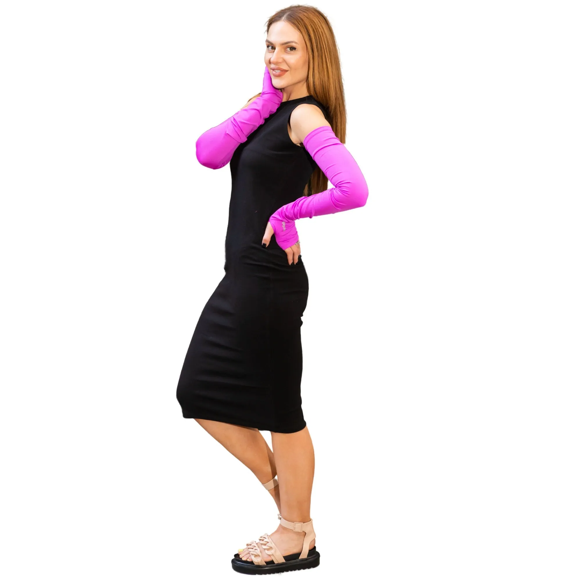 Outfit Accessories / Fingerless Gloves / Pop of Color to Wardrobe / Tattoo Cover up / Muslim Sleeves / Sleeve Extender