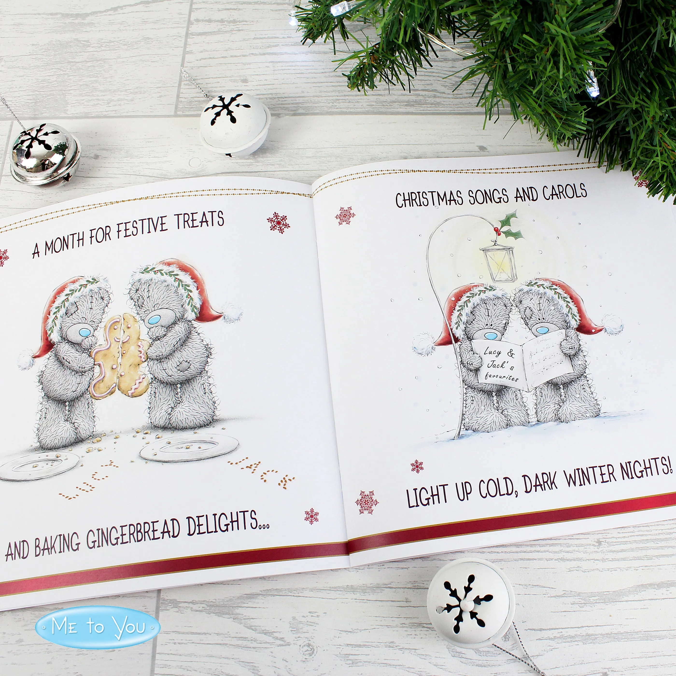 Personalised Me To You The One I Love At Christmas Poem Book