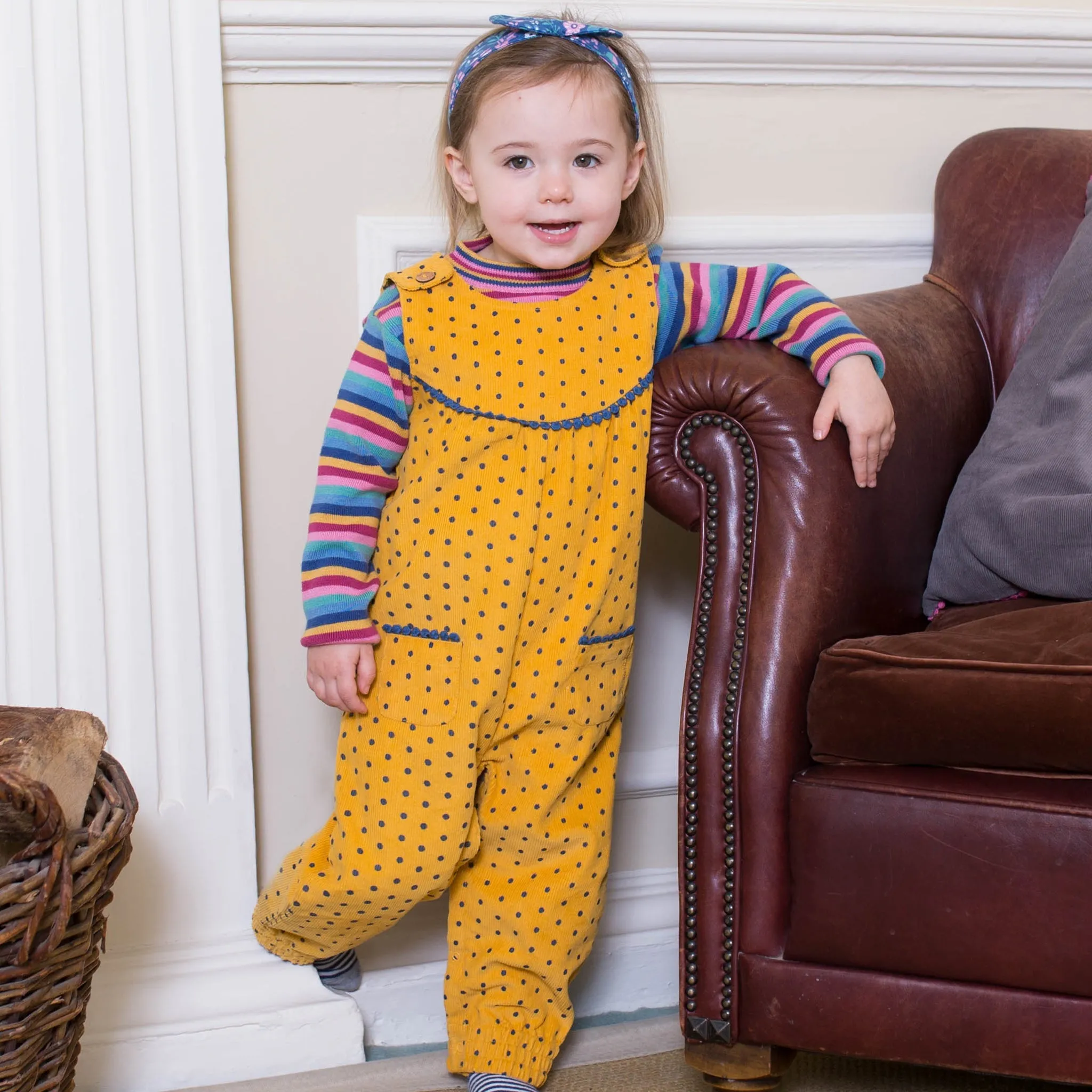 Rainbow stripe jumper