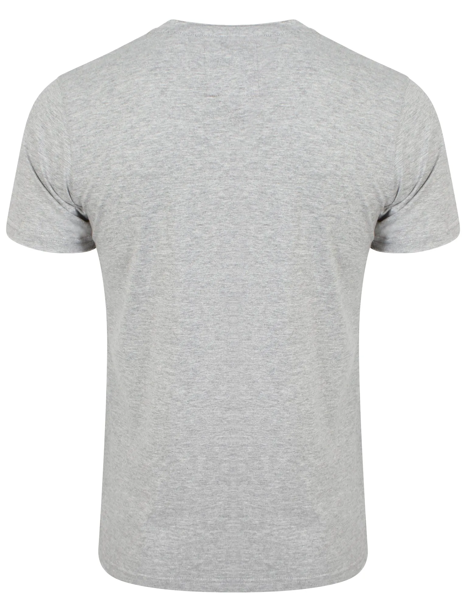 Rict City Skyline Motif T-shirt in Light Grey Marl - Dissident