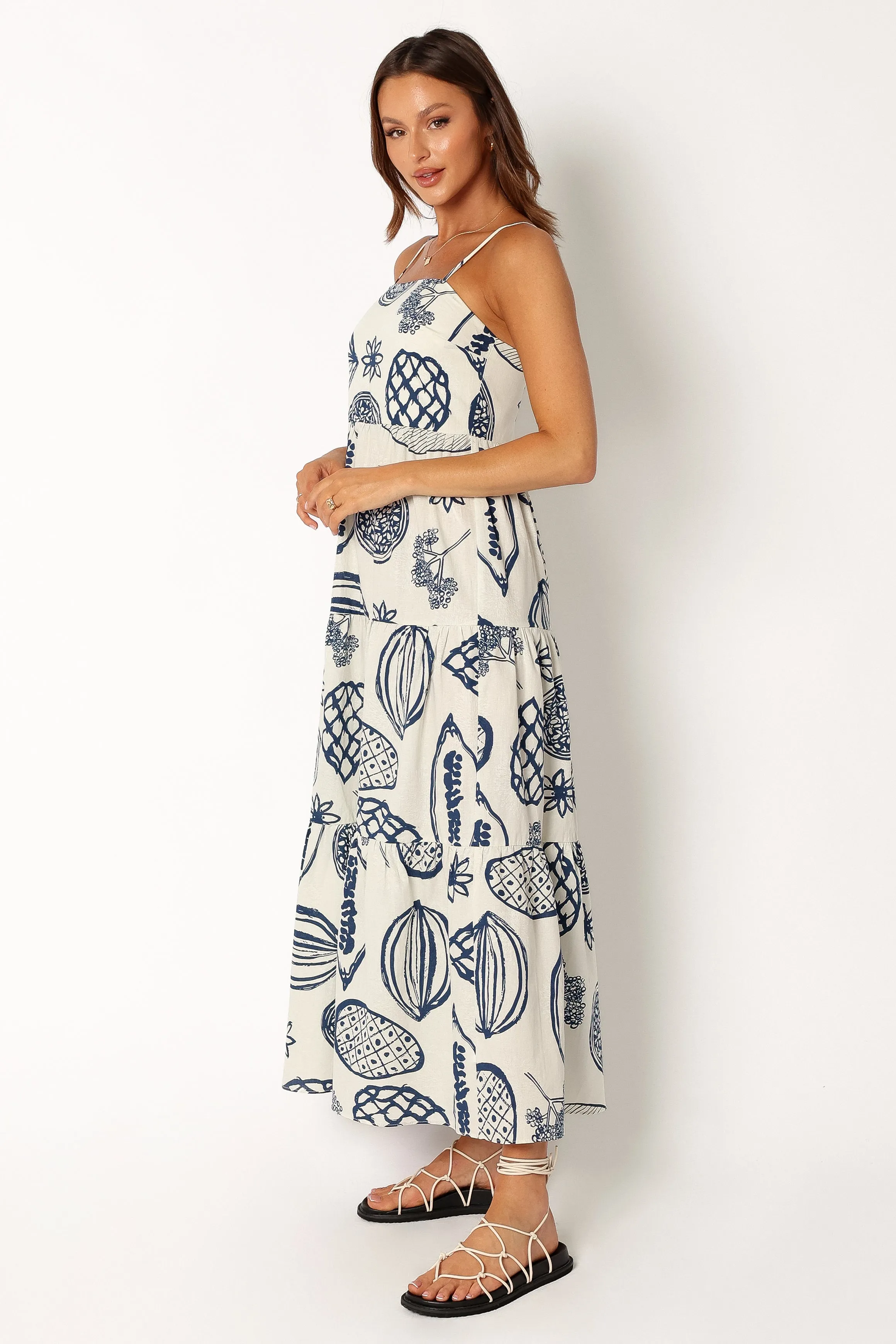 Ronin Maxi Dress - Navy