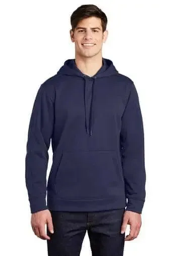 SANMAR - Sport-Tek¬Æ Repel Fleece Hooded Pullover - TRUENAVY