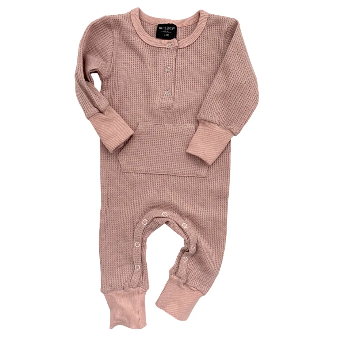Thermal Romper // Mauve