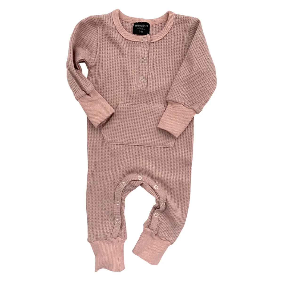 Thermal Romper // Mauve