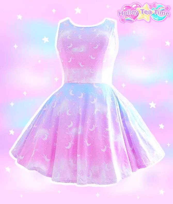 Twinkle Heaven Skater Dress [Made To Order]