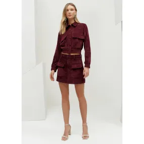 Velvet Bomber Jacket - Lez A Lez