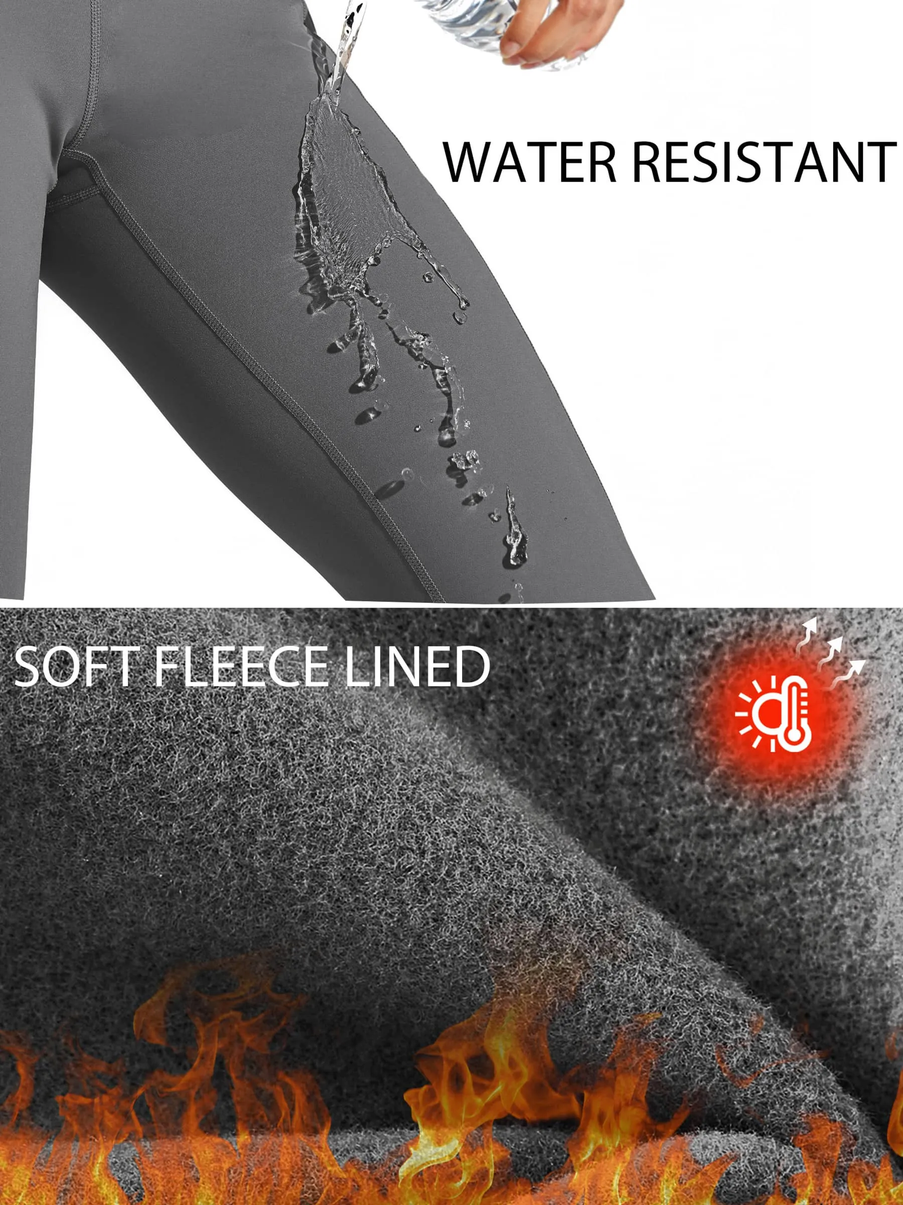 Women's Fleece Lined Crossover Flared Leggings