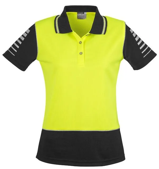 Womens Hi Vis Zone Polo