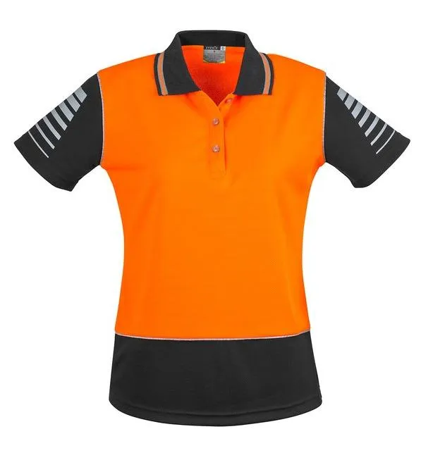 Womens Hi Vis Zone Polo