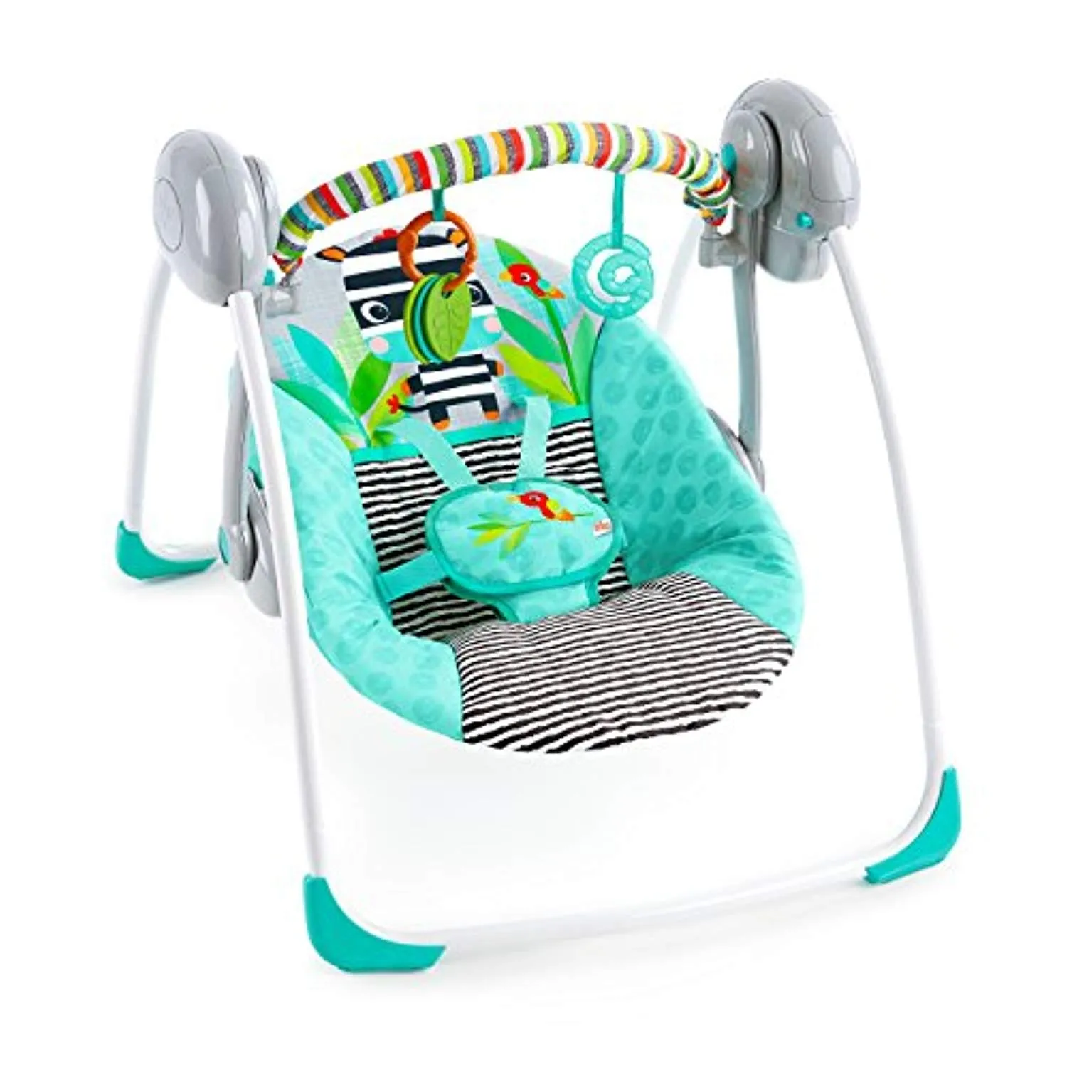 Zig Zag Zebra Portable Swing