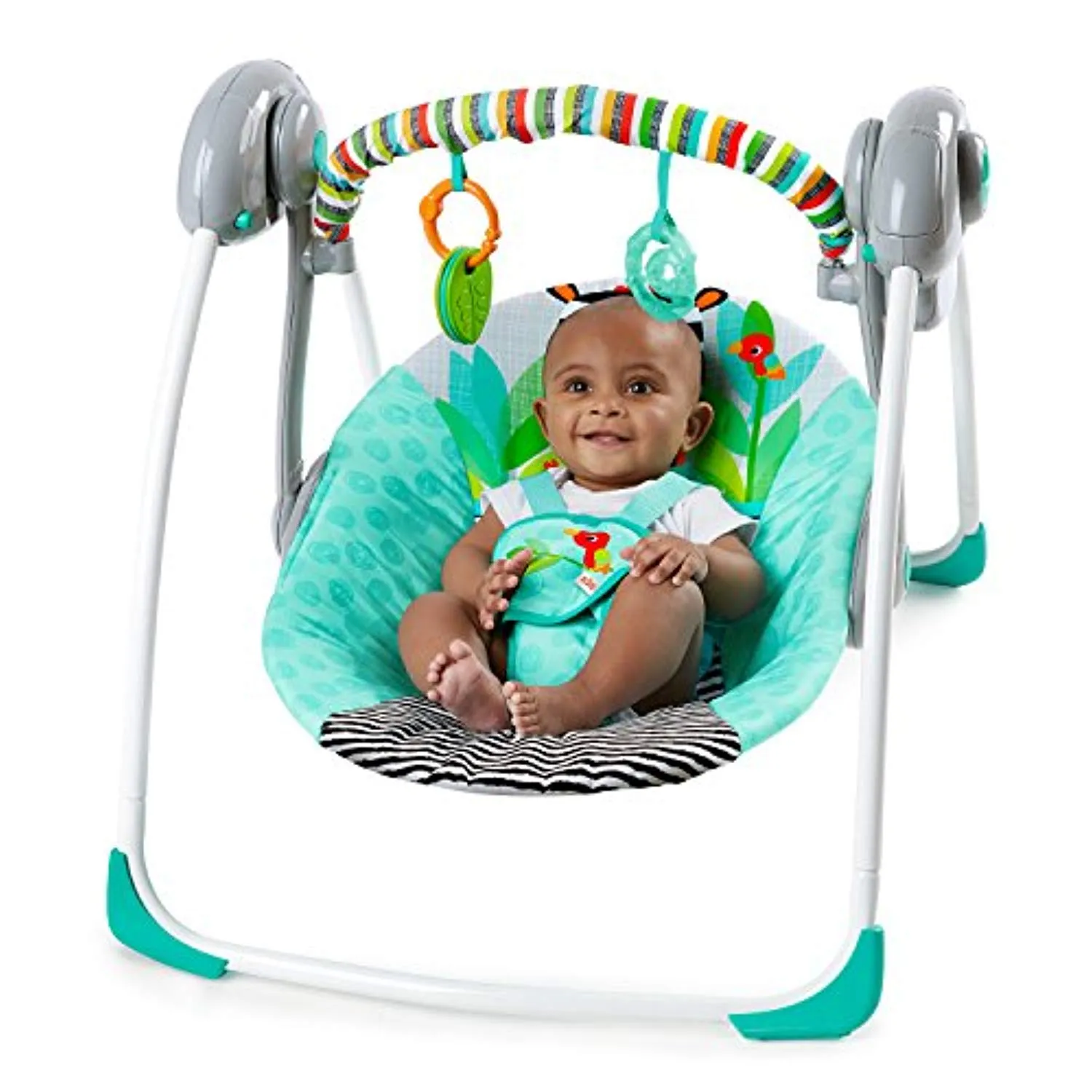 Zig Zag Zebra Portable Swing
