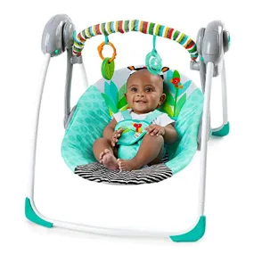 Zig Zag Zebra Portable Swing